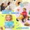1300+ Kids Stickers, Cute Animals Water Bottle Stickers, 8 Sheets Children’s Scrapbooking Stickers for Classroom Rewards, Crafts, Christmas & Party Favors